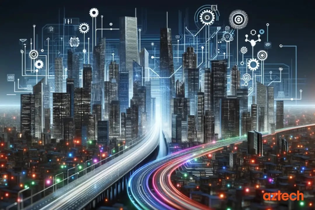 Illustration of a successful digital transformation strategy